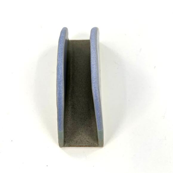 Studio Pottery artist signed napkin holder - Picture 5 of 6